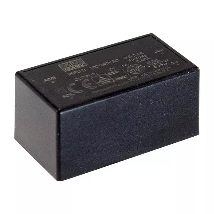 Mean Well POWER SUPPLY, AC-DC, 5V, 1A, MPM-05-5