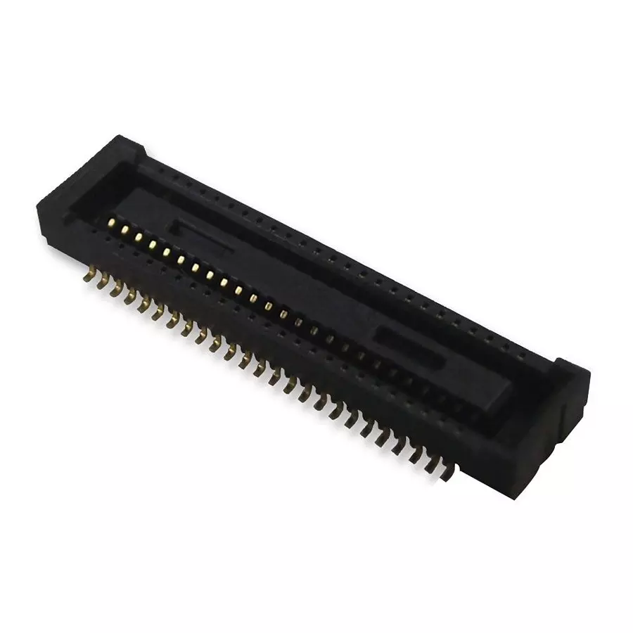 HIROSE(HRS) CONNECTOR, STACKING, RCPT, 50POS, 2ROW, DF40C-50DS-0.4V(51)