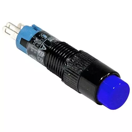 IDEC PUSHBUTTON, 1NO / 1NC, 1A, QUICK CONNECT, AB8M-M1-B