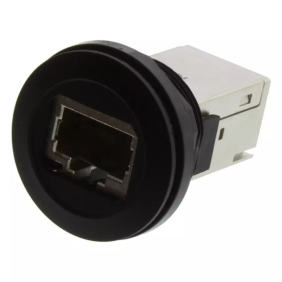 IDEC RJ45 CONN, JACK, 8P8C, 1PORT, CAT6, CW1X-RJ45