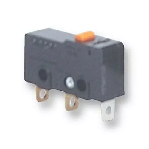 OMRON ELECTRONIC COMPONENTS MICROSWITCH, PLUNGER, 125VAC, 5A, SPDT, SS-5