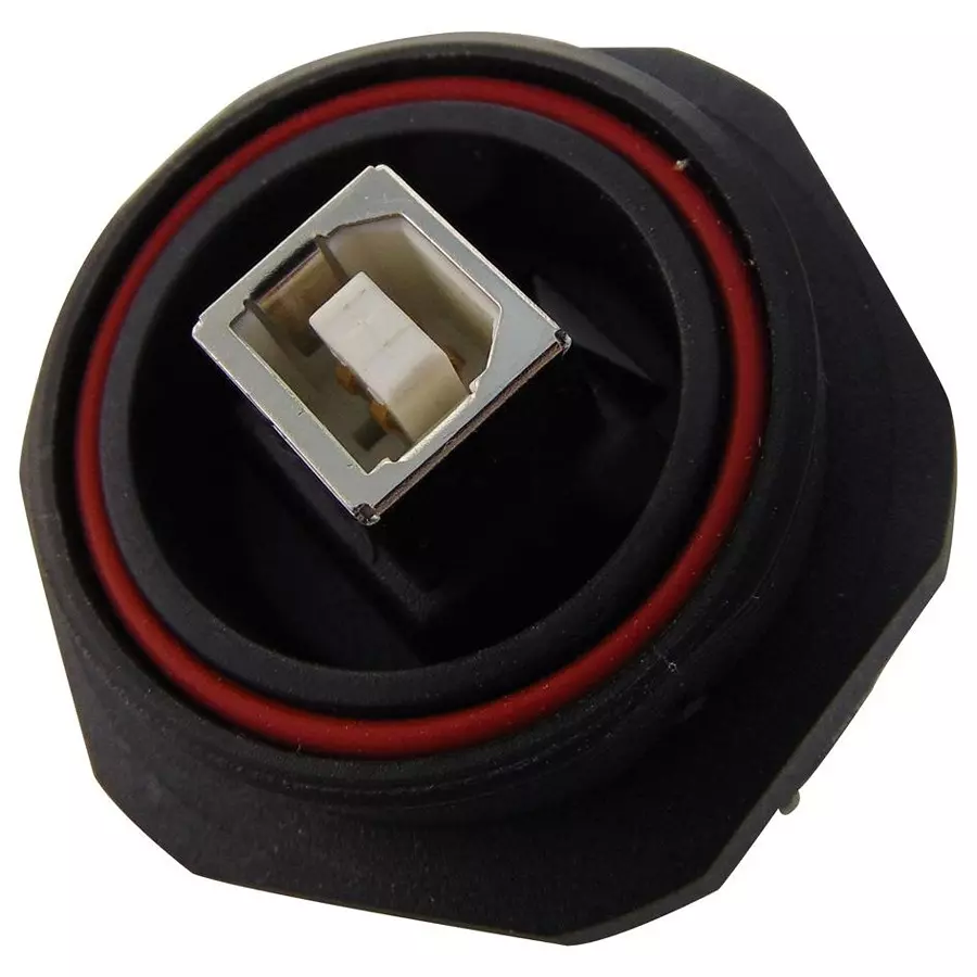 BULGIN LIMITED SEALED USB, 2.0 TYPE A, RECEPTACLE, IP68, PX0845/A