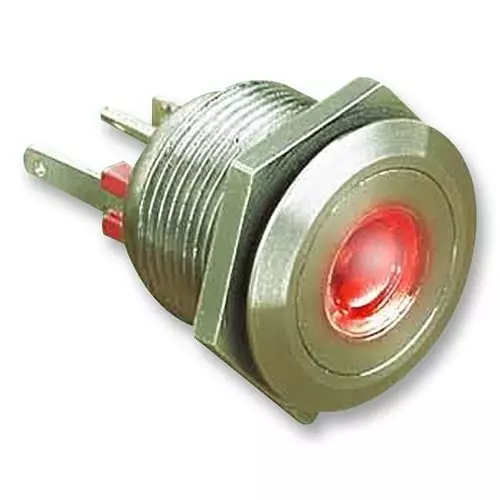 BULGIN LIMITED SWITCH, VR, ILLUM, RED/GREEN, MPI001/28/D1
