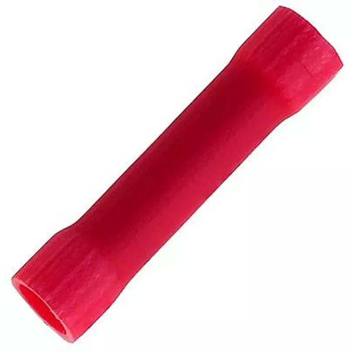 PANDUIT Butt Splices TERMINAL, BUTT SPLICE, 22-18AWG, RED, BSV18X-LY (Pack of 2)