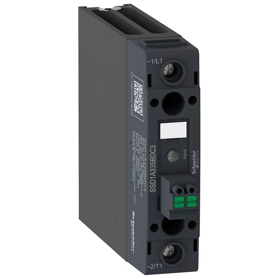 SCHNEIDER ELECTRIC Solid State Contactors SOLID STATE CONTACTOR, 20A, 48-600VAC, SSD1A320BDC3