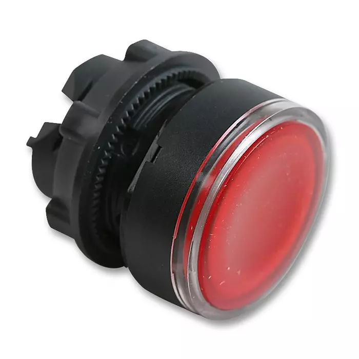 SCHNEIDER ELECTRIC Switch Actuators PUSHBUTTON HEAD, ILLUMINATED, RED, ZB5AW343