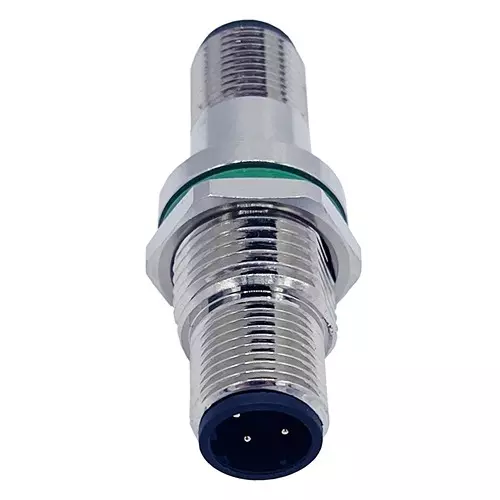 NORCOMP Adapter, 4Pos M12 Plug-Plug, D Code, S58-D04-MMR001
