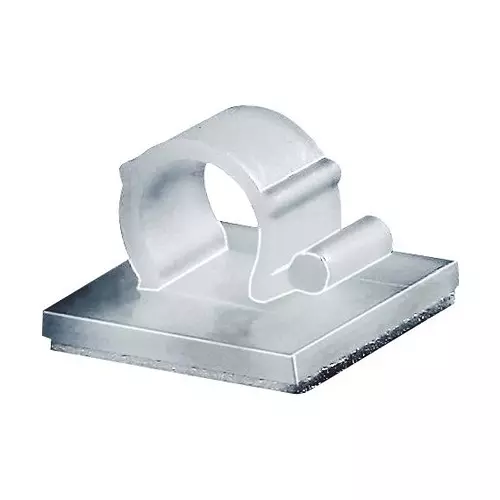 HELLERMANNTYTON Cable Clip, S/Adhesive, 9 mm, Pk50, 151-13501 (Pack of 50)
