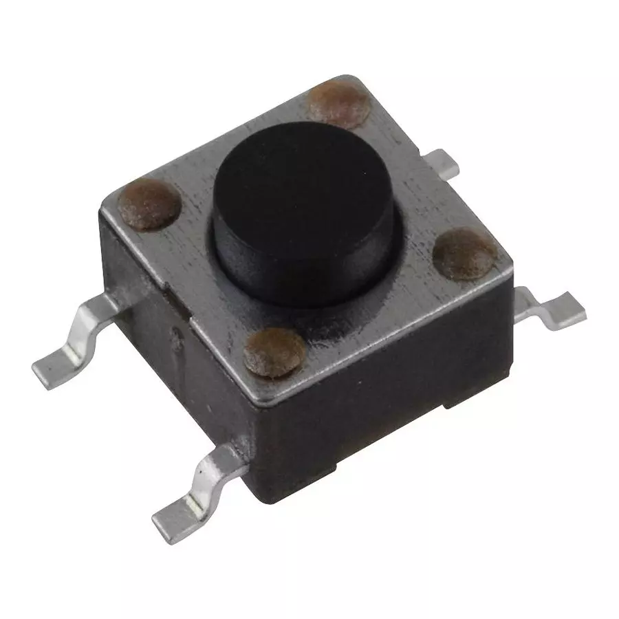 C&K COMPONENTS Tactile Switch, 0.05A, 12Vdc, Smd, 160Gf, PTS645SM43SMTR 92 LFS