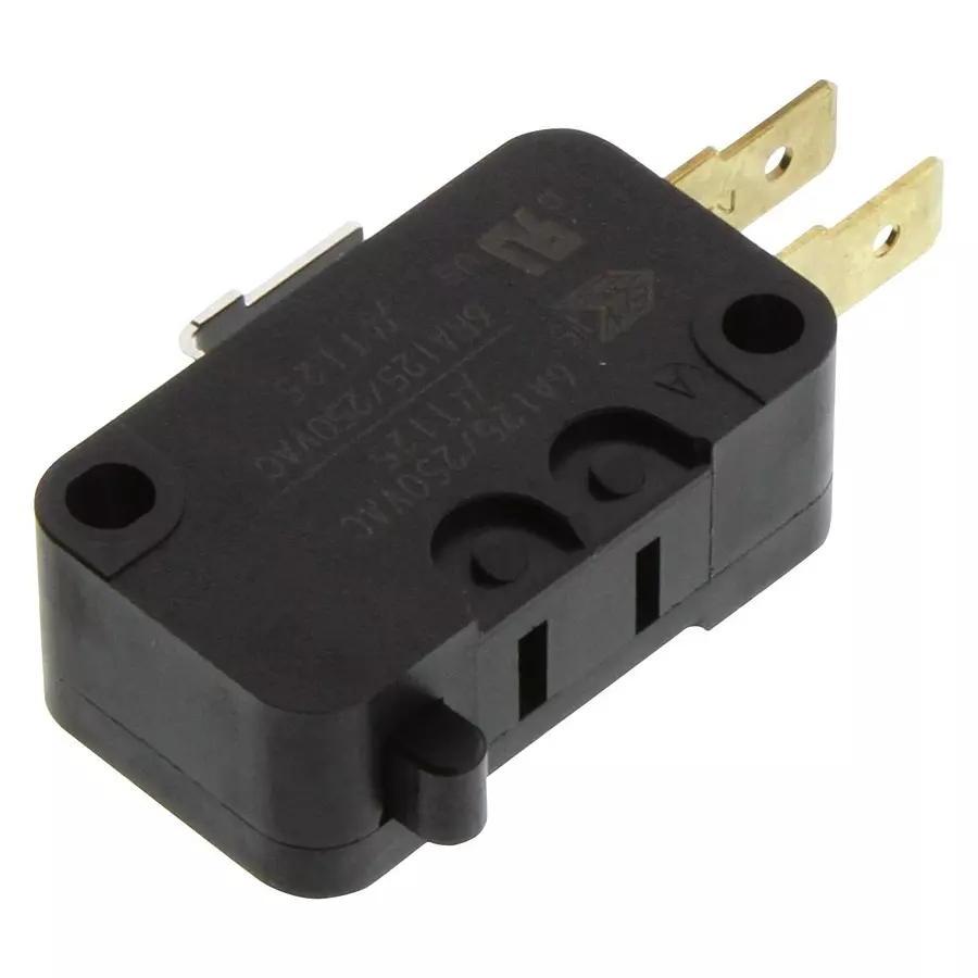 C&K COMPONENTS Microswitch, Spdt, Pin Plunger, 6A, 250V, TF2CFH8SP0040C