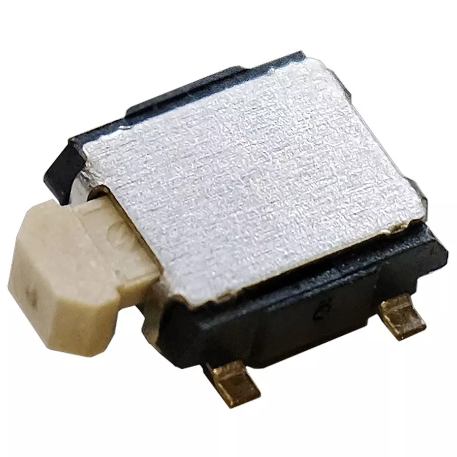 C&K COMPONENTS Tactile Switch, Spst, 0.05A, 12Vdc/350Gf, PTS850VR18SMTR LFS