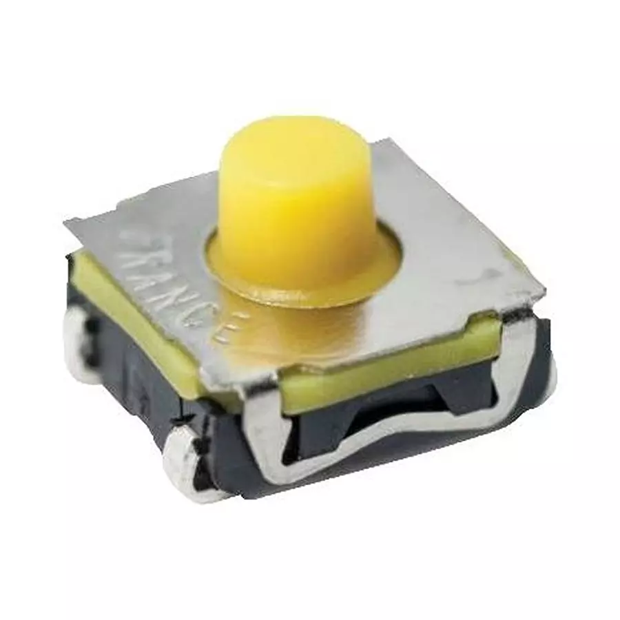 C&K COMPONENTS Tactile Switch, 350Gf, 0.01A/32Vdc, Smt, KSC243G LFG