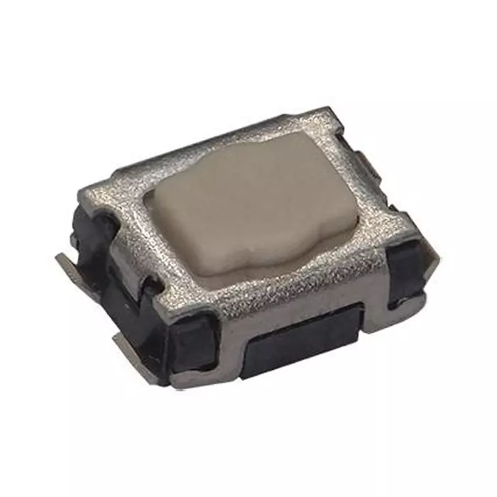 C&K COMPONENTS Tactile Sw, 0.02A, 12Vdc, Smd, 500Gf, RKC2SJF170SMTR LFS