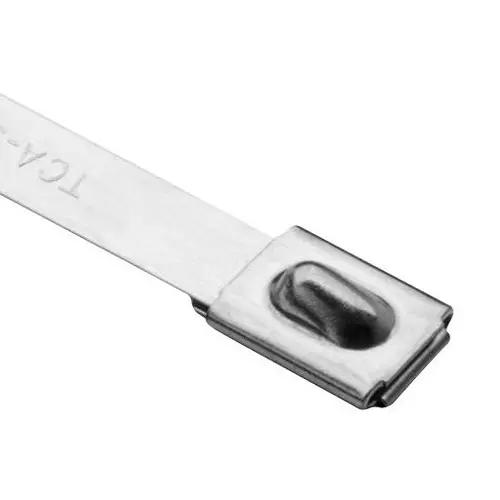 HELLERMANNTYTON Cable Tie, Stainless Steel, 201 mm, MBT8H (Pack of 50)