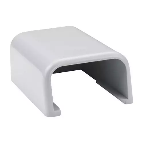 HELLERMANNTYTON End Cap, Pvc, 14.02 mm, White, TSR1W-36 (Pack of 10)