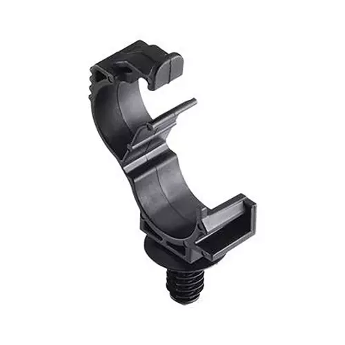 HELLERMANNTYTON Solar Clamp, Nylon 6.6, Black, 151-03863
