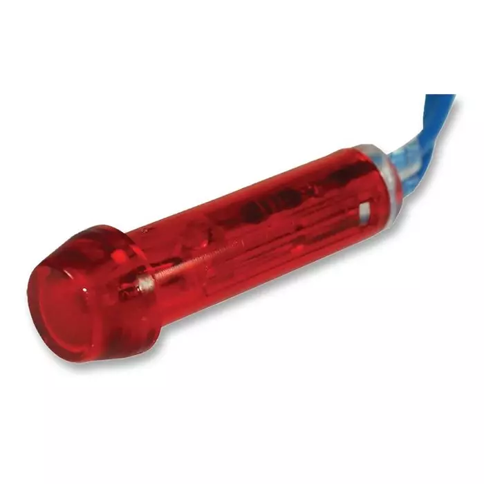 CAMDENBOSS Neon Indicator, Red, 240V, IND5032405-240-T/RD