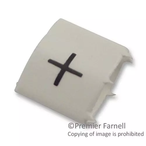 PRO POWER Cable Marker, H/S, 3/1, +, Pk100, LHS3-1TW/+ (Pack of 100)