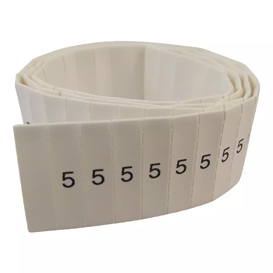 PRO POWER Cable Marker, H/S, 12/4, 5, Pk100, LHS12-4TW/5 (Pack of 100)