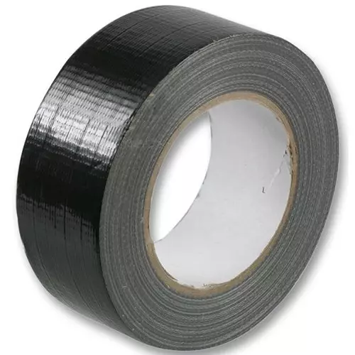 PRO POWER Duct Tape, Pe Cloth, Blk, 50Mx48 mm, 9051 BLACK