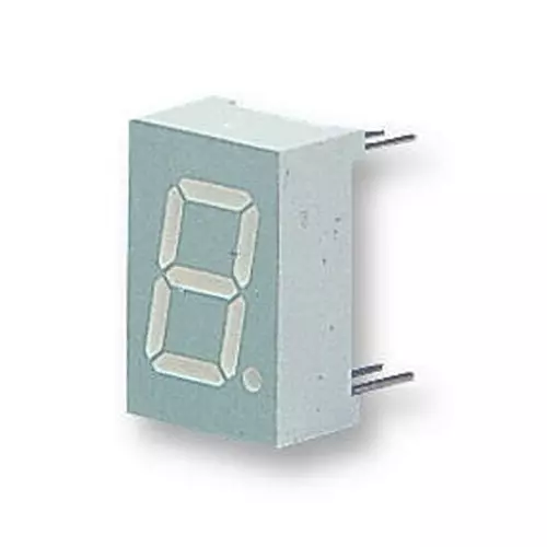 KINGBRIGHT LED Display, 0.56", Yellow, Cc, SC56-11YWA (Pack of 5)
