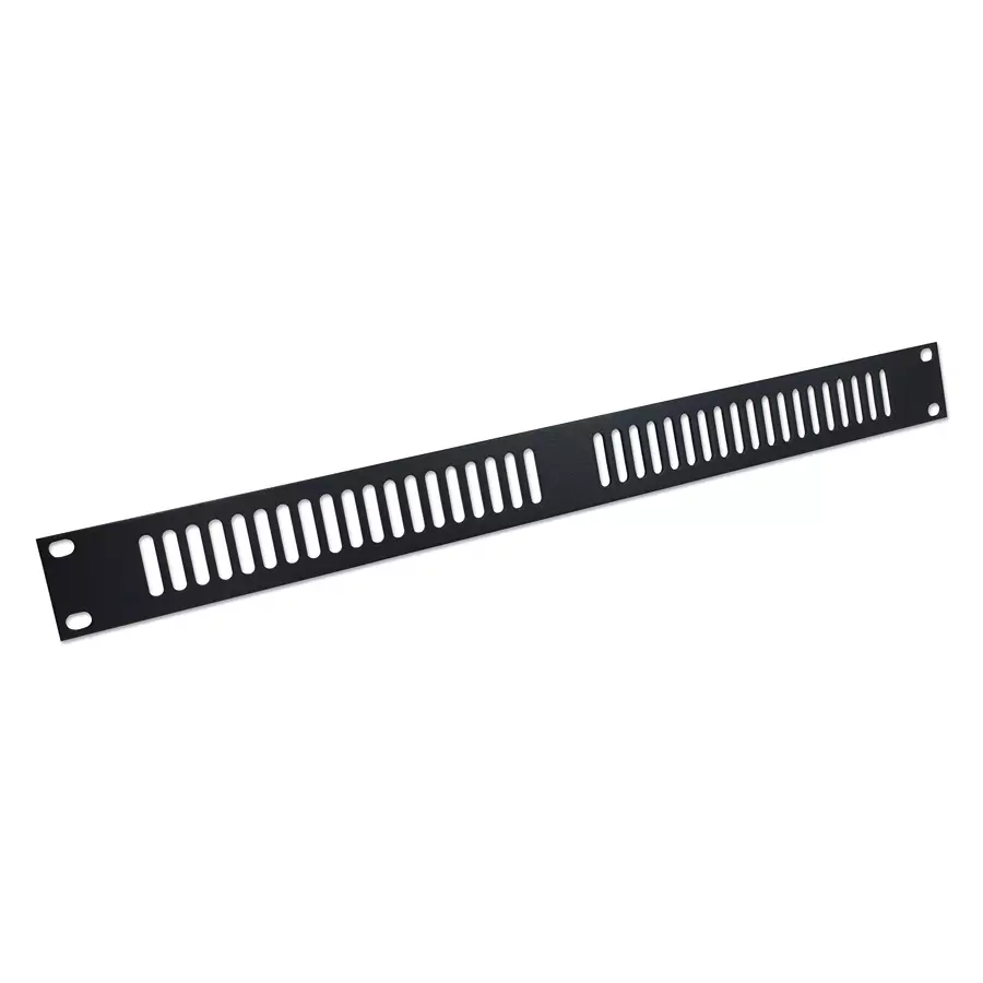 CAMDENBOSS Panel, Blank, Vented, 1U, CAX19VPA1