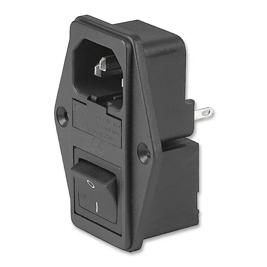 SCHURTER Inlet, Iec, C14, 6765, 10A, 4304.6092