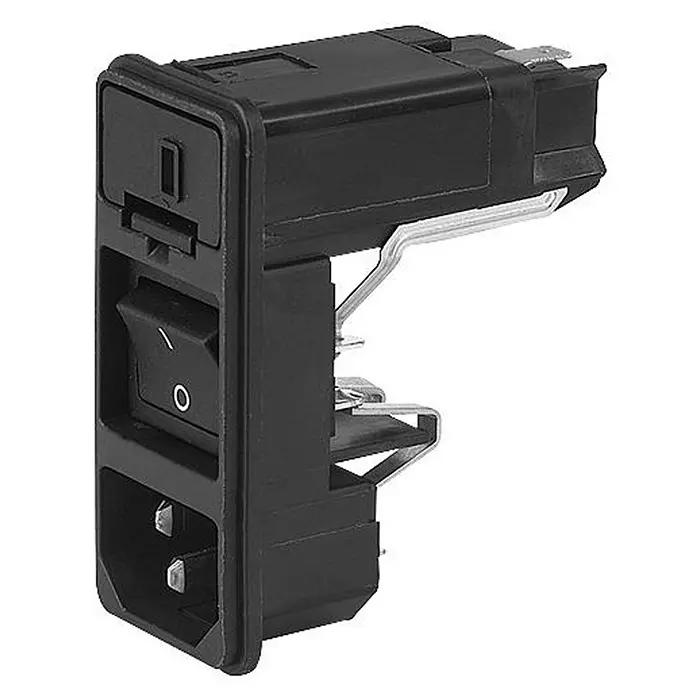SCHURTER Inlet, Iec, C14, Kd, 10A, KD14.1101.105