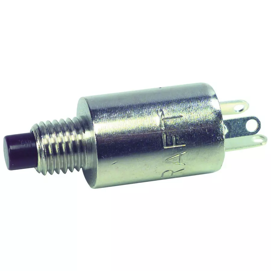 SWITCHCRAFT/CONXALL Switch, Pushbutton, Spdt, 250Ma, 933