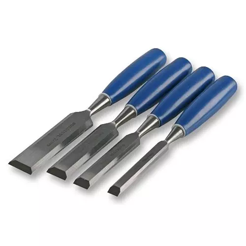 DURATOOL Chisel Set, Wood, 4Pc, D00253
