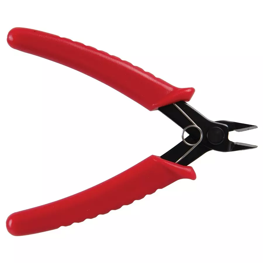 DURATOOL Cutter, Flush, 127 mm, 18 Awg, Black/Red, D03006