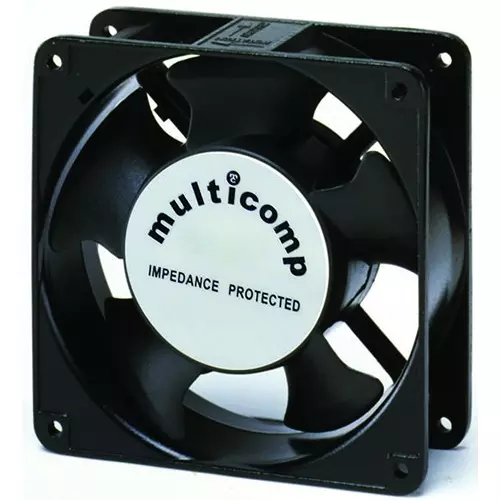 Multicomp AXIAL FAN, 120MM, 240VAC, 60mA, MC19697