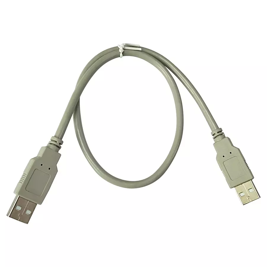 Multicomp USB CABLE, 2.0 A PLUG-PLUG, 19.7", GREY, MC002727
