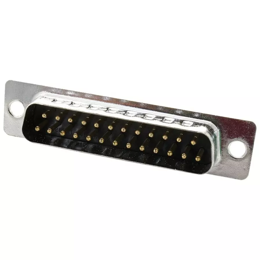 Multicomp D SUB HOUSING, 25POS, DB, STEEL, DB25-PD (Pack of 5 Pcs)