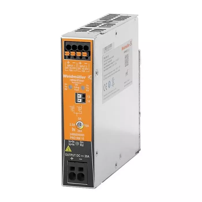 Weidmuller REDUNDANCY MODULE, POWER SUPPLY UNIT, 2486090000