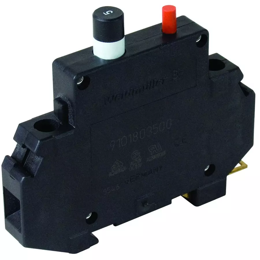 Weidmuller CIRCUIT BREAKER, THERMAL MAGNETIC, 1P, 5A, 7940125375