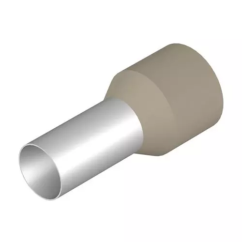 Weidmuller TERMINAL, WIRE FERRULE, 2AWG, BEIGE, 0317200000 (Pack of 50 Pcs)