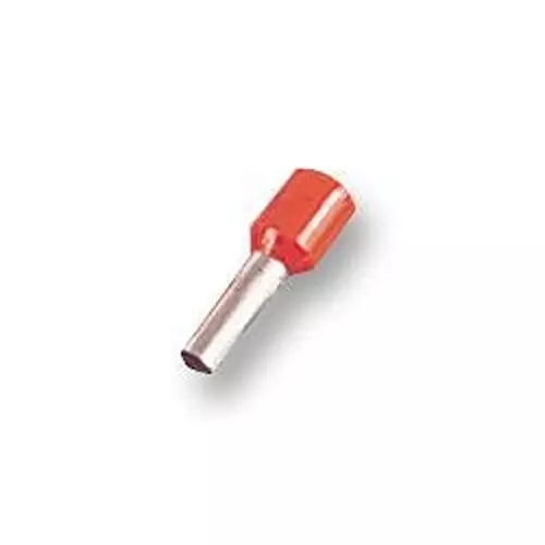 Weidmuller FERRULE, INSULATED, 0.5MM, ORANGE, PK100, H0,5/14. (Pack of 100 Pcs)