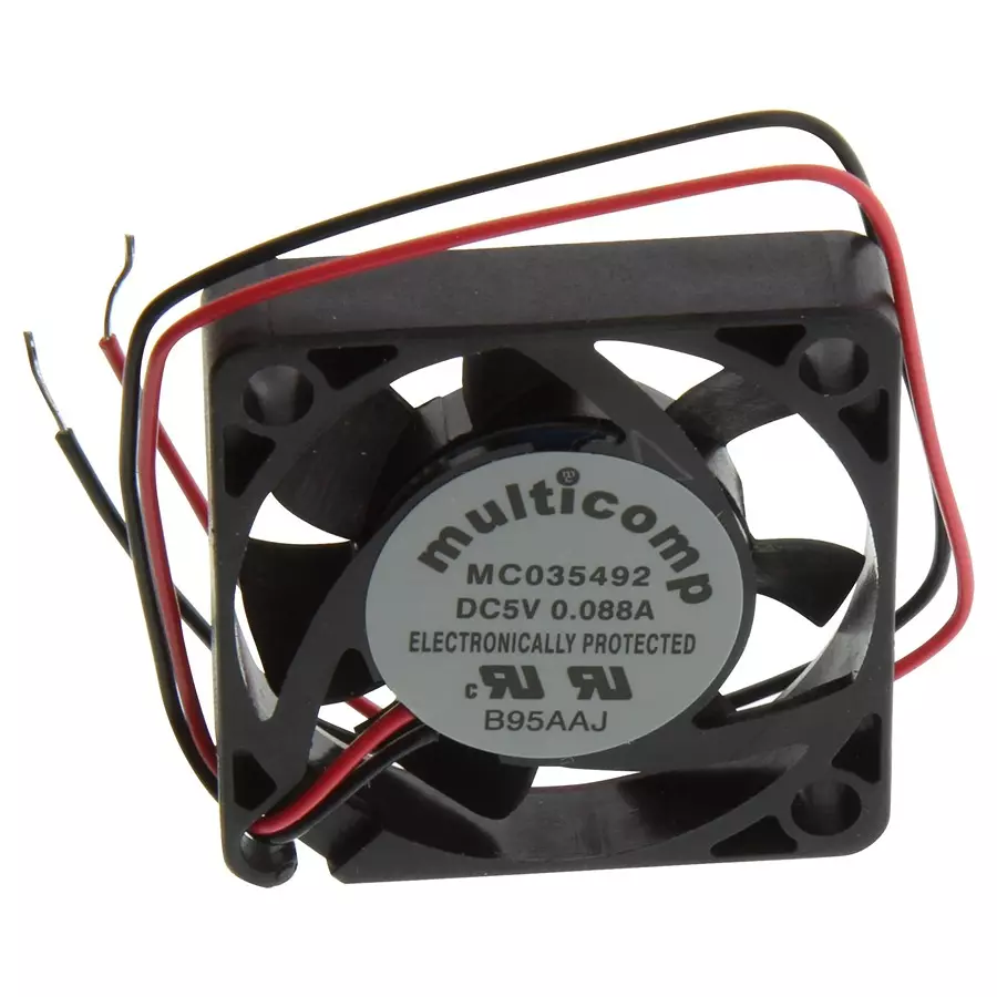 Multicomp AXIAL FAN, 30MM, 5VDC, 3.7CFM, 15.7DBA, MC035492