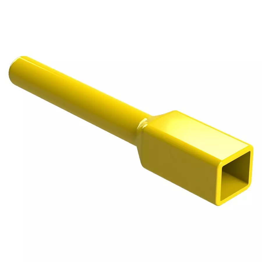 AMPHENOL SINE/TUCHEL BOOT, THERMOPLASTIC, 2POS, YELLOW, ATM2P-BT-YW