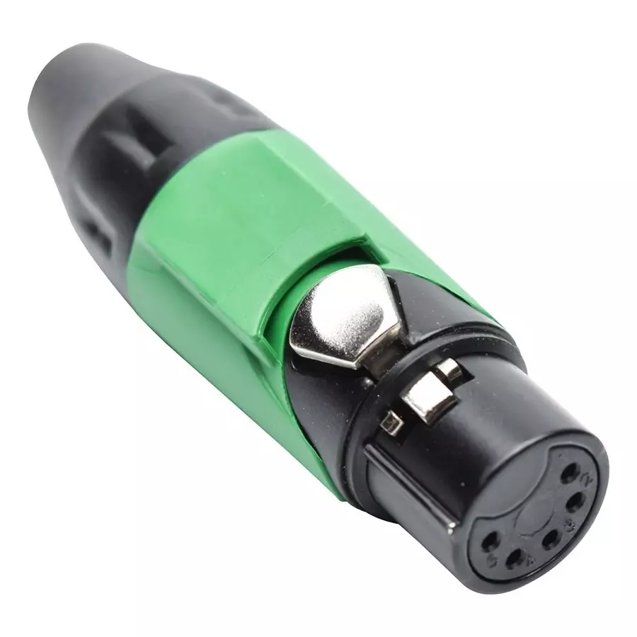 AMPHENOL SINE/TUCHEL CONNECTOR, XLR AUDIO, PLUG, 5POS, CABLE, AX5FB5M-AU