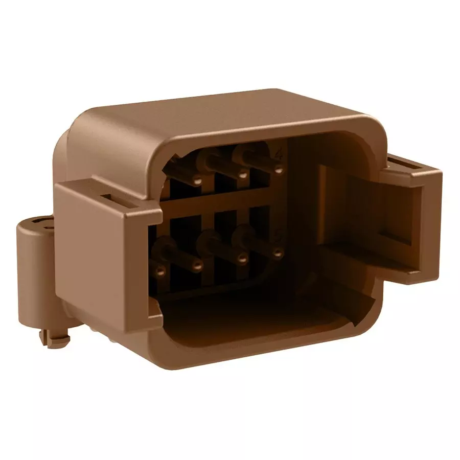 AMPHENOL SINE/TUCHEL AUTOMOTIVE CONN, 8POS, RCPT, 13A, 250VDC, ATF13-08PD-BM01.