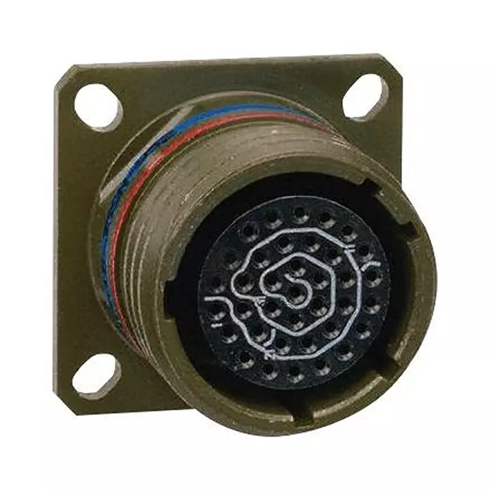 AMPHENOL AEROSPACE CIRCULAR CONN, RCPT, 11-35, WALL MOUNT, D38999/20FB35PN