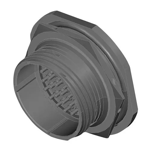 AMPHENOL AEROSPACE MIL SPEC CIR CONN, RCPT, 25-37, CRIMP, TVS07DS-25-37P