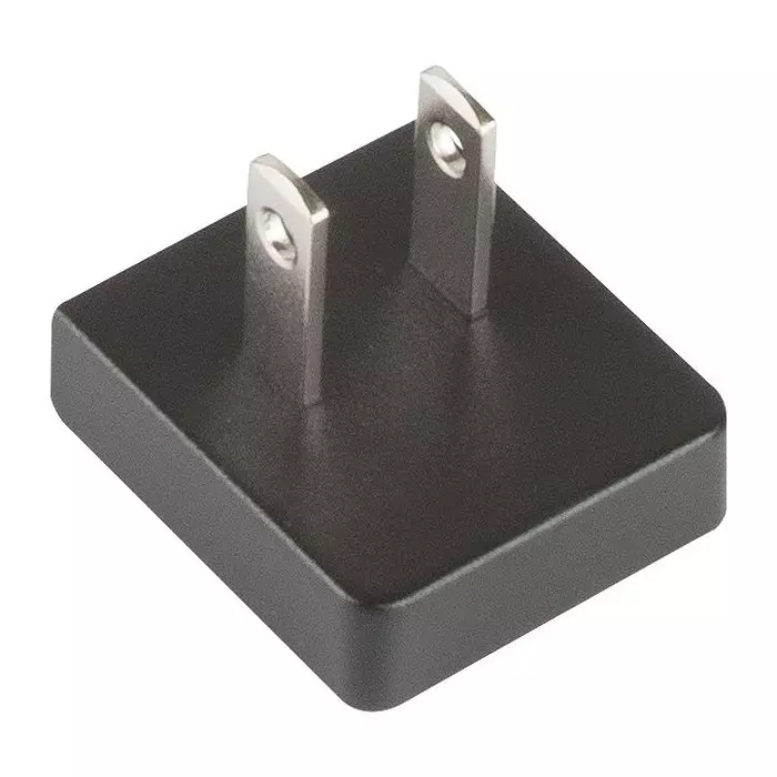 XP POWER INTERCHANGEABLE AC INPUT PLUG, BLK, USA, ACM PLUG US