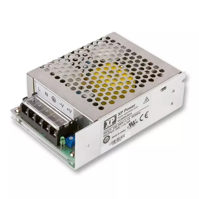 XP POWER AC-DC CONVERTER, ENCLOSED, 1 O/P, 50W, 2, VCS50US24