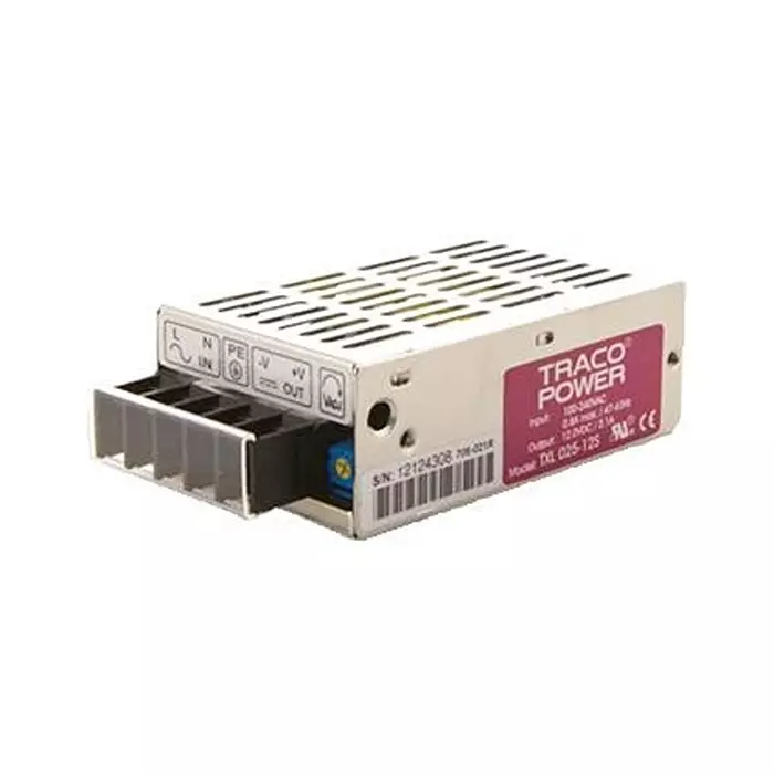 TRACO POWER PSU, ENCLOSED, 25W, 12V, TXL 025-12S