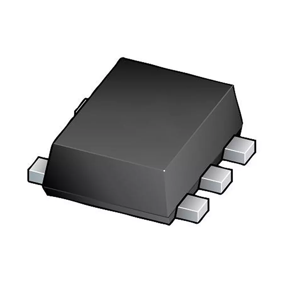 DIODES INC. ESD PROTECTION DIODE, SOT-553, DZQA5V6AXV5-7 (Pack of 5 Pcs)