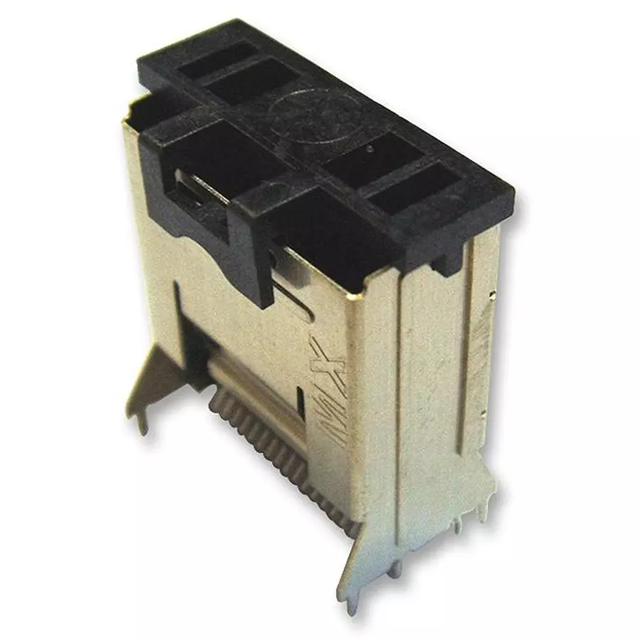 MOLEX I/O Connectors CONNECTOR, MINI SAS, RCPT, 36POS, SMD 75784-0140