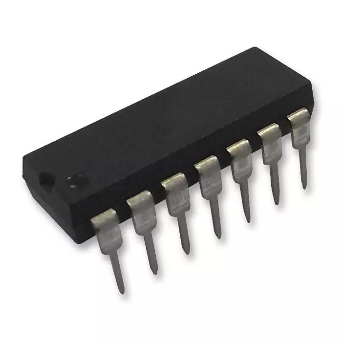 TEXAS INSTRUMENTS Gates & Inverters IC, LOGIC, EX-NOR GATE QUAD, 14DIP, CD4077BE